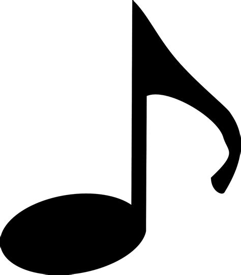 Eighth Note Music Free Vector Graphic On Pixabay