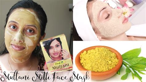 Multani Mitti Face Mask Get Instant Fairness Reduce Pimples Acne