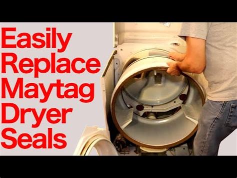 How To Easily Replace Drum Seals And Belt On A Maytag Dryer Youtube