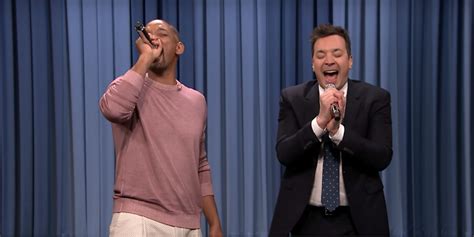 will smith and jimmy fallon perform the fresh prince of bel air theme
