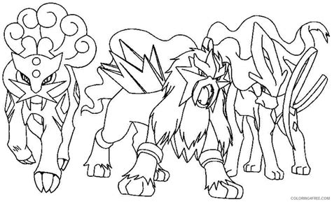 Get hold of these colouring sheets that are full of legendary pokemon images and offer them to your kid. Entei Coloring Pages - Coloring Home