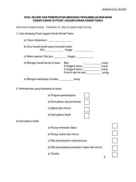 Borang kaji selidik maklum balas kepuasan pelanggan sto mohon untuk tuan/puan mengisi borang kaji selidik maklum balas kepuasan pelanggan sistem temujanji online di url berikut : Contoh Soalan Survey Kepuasan Pelanggan - Coiffures t
