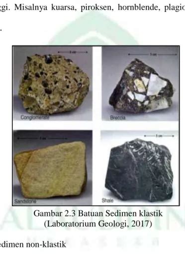 Batuan Tinjauan Teoritis Analisis Kandungan Kalsium Karbonat Caco