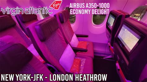 Flying Virgin Atlantics Stunning Airbus A350 1000 Economy Delight