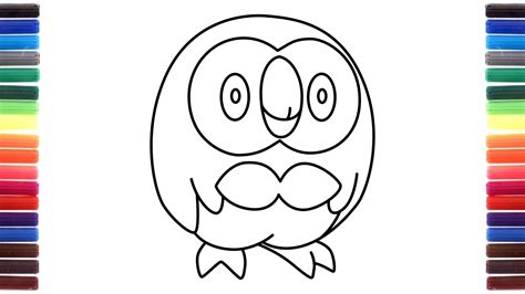 Pokemon Coloring Pages Sun And Moon Decidueye