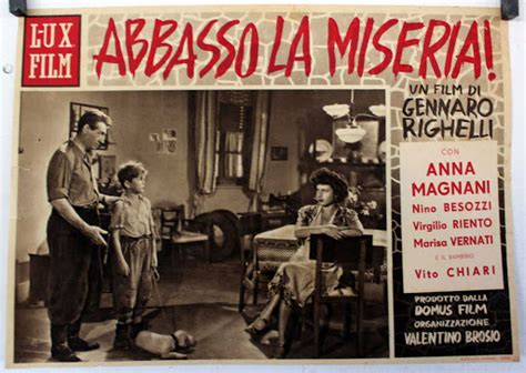 el cine italiano abbasso la miseria gennaro righelli 1945