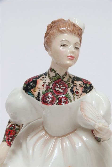 Jessica Harrison Design Crush Doll Tattoo Woman Painting