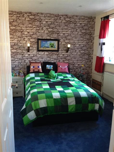 Unofficial Minecraft Inspired Bedding Made By Im In Stitches On