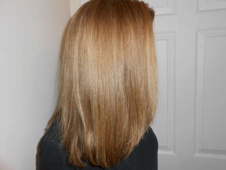 Garnier Olia Dark Blonde Hair Colar And Cut Style