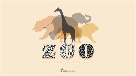 Zoo Powerpoint Vorlagen Für Die Präsentation