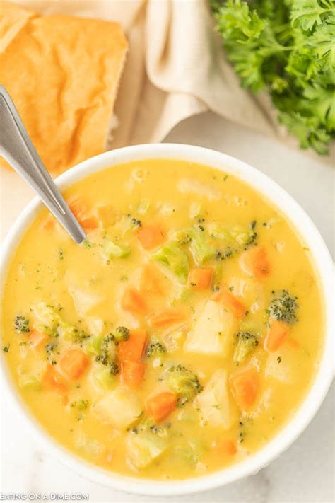 Creamy Vegetable Soup Recipe Easy Creamy Vegetable Soup