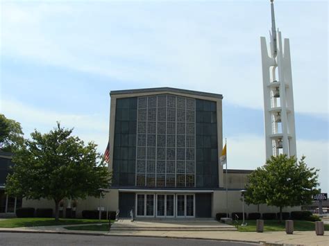 Saint Louis Patina Modernist Church Pekin Illinois