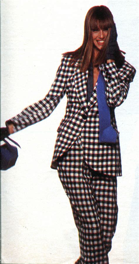 Roberta Chriko For Grazia 1989 By David Ken Fashion Models High