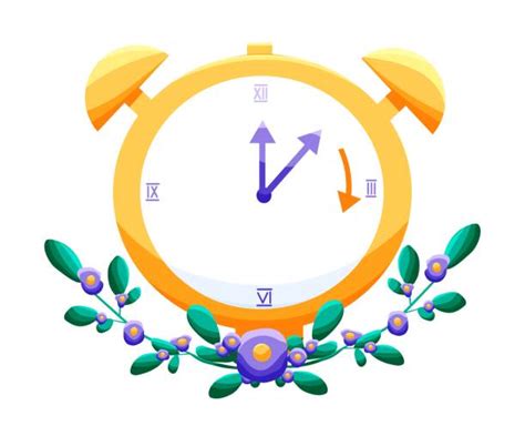 Daylight Savings Time Begins Stock Illustrations Royalty Free Vector