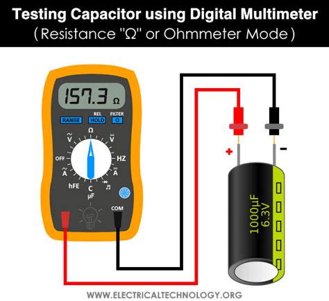 How To Test A Capacitor Using Digital And Analog Multimeter