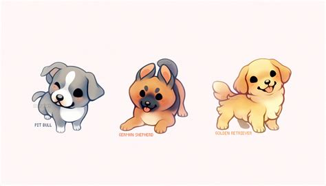 The Good Boys Gang 🐶 Dog Drawing Cute Animal Drawings Kawaii Cute