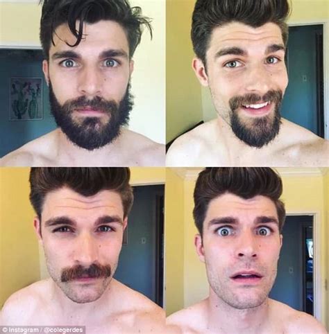 Men Look Unrecognisable After Shaving Off Their Beards Daily Mail Online