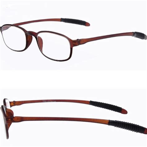 Gratis Verzending Nieuwe Draagbare Leesbril Tr90 Frame Vrouwen Mannen Anti Vermoeidheid Hars
