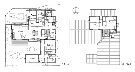 Japanese Modern House Plan