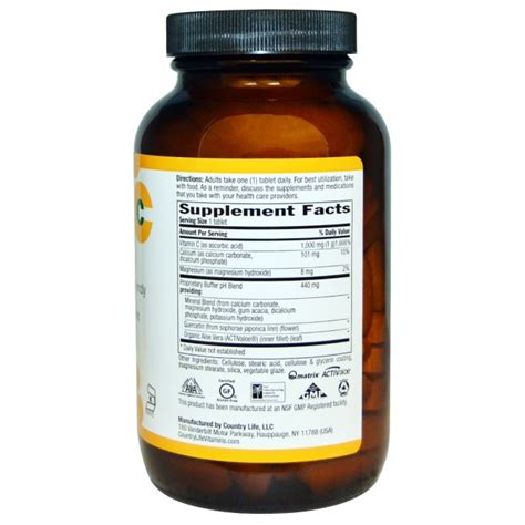 Where to buy vitamin k2 in the philippines? Vitamin C Buffer-C pH Controlled 1000 mg 120 Tablets by ...