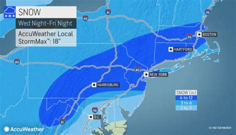 Nj Weather Snow Totals Have Been Boosted Higher In Updated Forecast