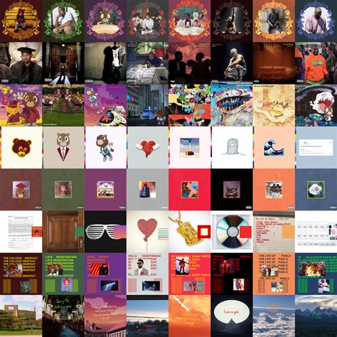 Discographies That Can Compete With Kanyes Discography Genius
