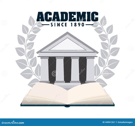 Academic Design Stock Vector Illustration Of Academy 44961261