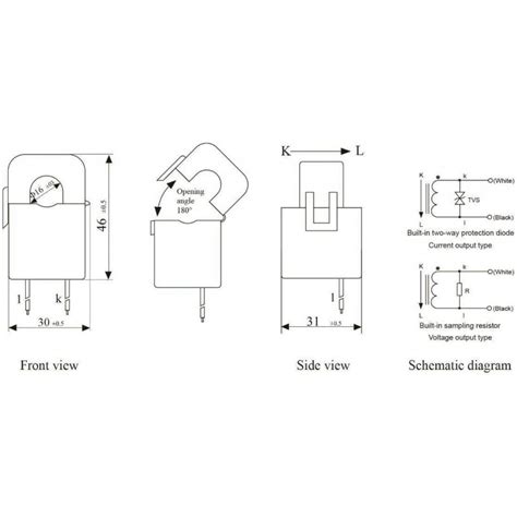 Yhdc Sct S A Ma Split Core Current Transformer Buy Online At