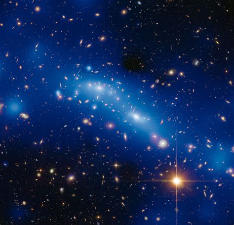 Mapping The Mass Of An Enormous Galaxy Cluster Wired