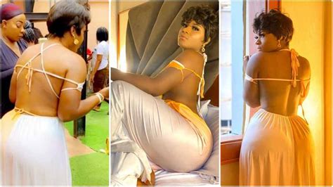 Nollywood Actress Destiny Etiko Flaunts Her Heavy Backside In Latest Photos