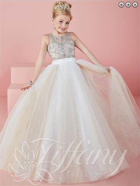 Stunning Pageant Ball Gown Wedding Dress For Girl 2017 Crystal Beads