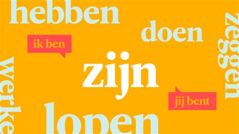 The 20 Most Common Dutch Verbs