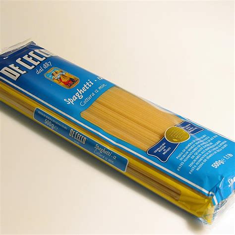 De Cecco Spaghetti No 12 12 kg 24 x500g PASTA NÜSSE MEHL etc Nudeln