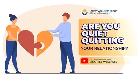 Are You Quiet Quitting Your Relationship Youtube