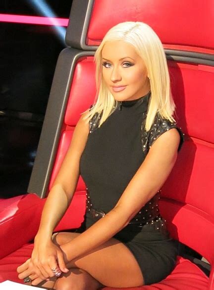 The Stunning Christina Aguilera Looked Gorgeous On The Voice Wearing
