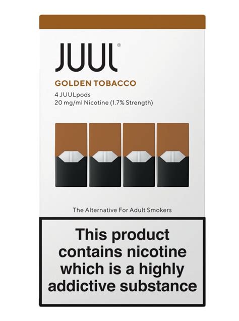 The maker of juul claims its nicotine salt. JUUL Golden Tobacco 4 Pods | CTC Wholesale