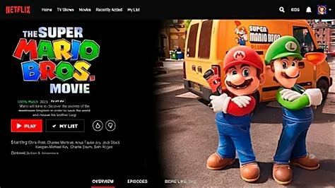 The Super Mario Bros Movie Is On Netflix Youtube