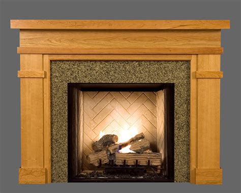 Wood Fireplace Mantel Surrounds Bridgeport American Series