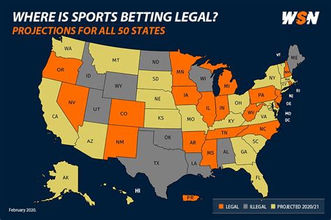 Sports betting is officially being rolled out across the united states, with nine states having legal online sportsbooks taking bets. Where Is Online Sports Betting Legal in the USA? 2020