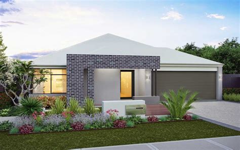 Contemporary Scheme Two New Houses Style Perth Builders