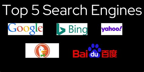 Best Top 5 Search Engines In 2023 Atoallinks