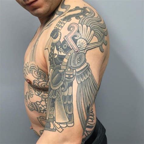 The aztec roots are often seen in these tattoos. The 85 Best Aztec Tattoos for Men | Improb