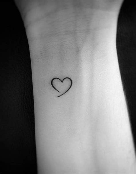 Minimal Heart Tattoo Little Heart Tattoos Heart Tattoo Wrist Tiny Wrist Tattoos Tiny Tattoos