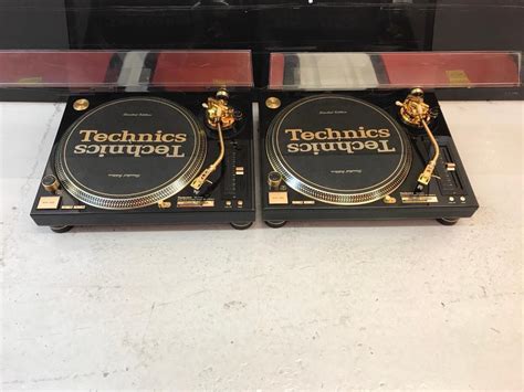 Technics 1200 Gld Limited Edition Gold Technics 1210 In Enfield