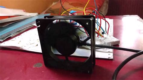 Temperature Controlled Dc Fan Using Lm35 And Arduino Youtube