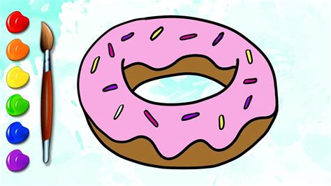 We have collected 39+ printable donut coloring page images of various designs for you to color. Drawing and Coloring a Donut with Sprinkles for Kids (Easy ...