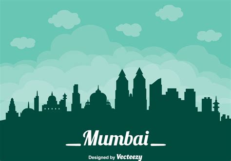 Mumbai Cityscape Vector 130139 Vector Art At Vecteezy