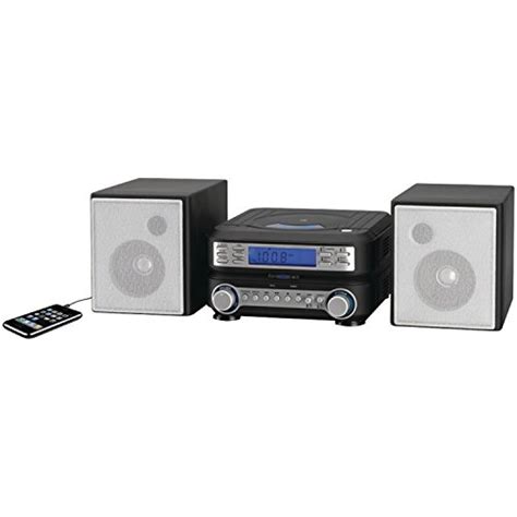 Gpx Hc221b Compact Cd Player Stereo Home Music System With Am Fm Tuner