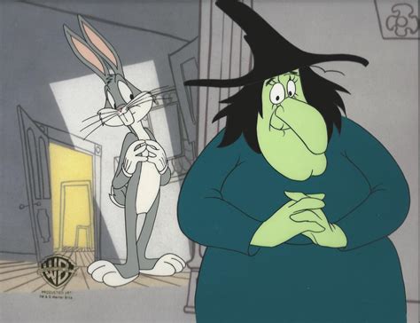 Witch In Bugs Bunny Cartoon