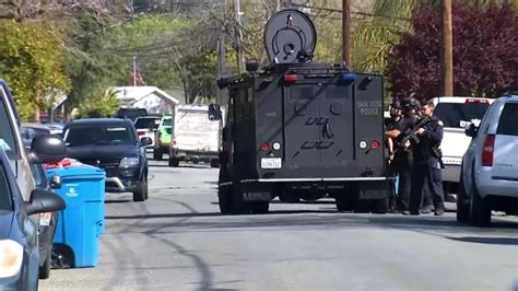 San Jose Police Arrest Armed Man Who Had Been Barricaded In A Home Nbc Bay Area